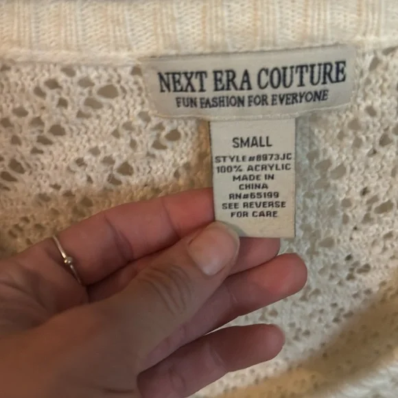 ✨ Next Era Couture Crop Top – Fun Fashion for Everyone | Size Small ✨ - Picture 2 of 5